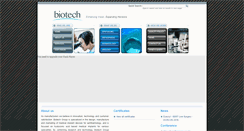 Desktop Screenshot of biotechvisioncare.com